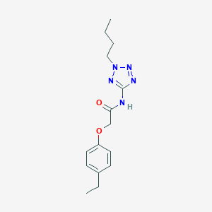 molecular formula C15H21N5O2 B244414 N-(2-butyl-2H-tetraazol-5-yl)-2-(4-ethylphenoxy)acetamide 
