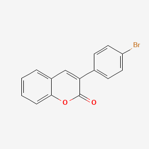 molecular formula C15H9BrO2 B2444289 3-(4-bromophenyl)-2H-chromen-2-one CAS No. 16807-64-0