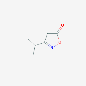 molecular formula C6H9NO2 B2444335 3-isopropylisoxazol-5(4H)-one CAS No. 29068-23-3