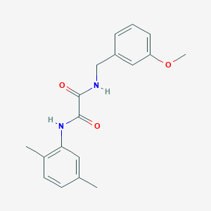 molecular formula C18H20N2O3 B2444359 N1-(2,5-dimethylphenyl)-N2-(3-methoxybenzyl)oxalamide CAS No. 898361-09-6