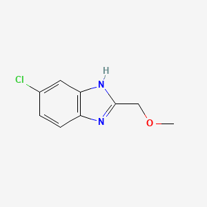 5-chloro-2-(methoxymethyl)-1H-benzimidazole