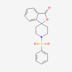 1'-(phenylsulfonyl)-3H-spiro[isobenzofuran-1,4'-piperidin]-3-one