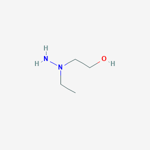 molecular formula C4H12N2O B2444846 2-(N-ethylhydrazino)ethanol CAS No. 20595-74-8