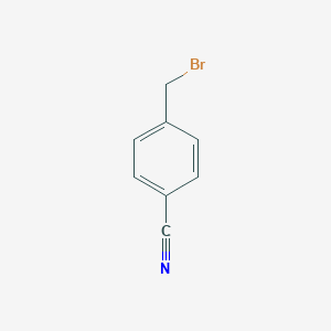 molecular formula C8H6BrN B024449 4-Cyanobenzyl bromide CAS No. 17201-43-3