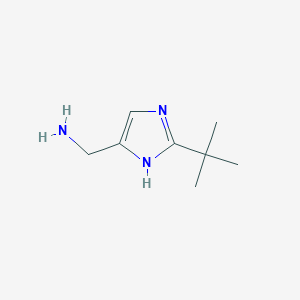 (2-tert-butyl-1H-imidazol-5-yl)methanamine