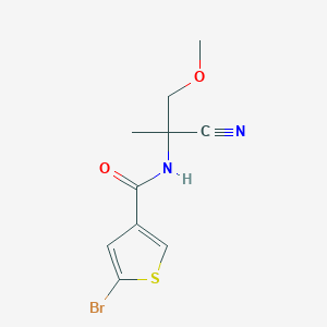 5-Bromo-N-(2-cyano-1-methoxypropan-2-yl)thiophene-3-carboxamide