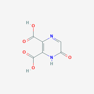 molecular formula C6H4N2O5 B2445051 5-Hydroxypyrazine-2,3-dicarboxylic acid CAS No. 73403-48-2