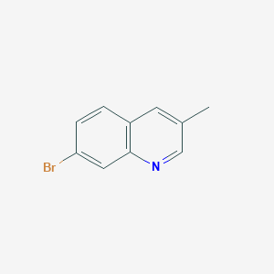 molecular formula C10H8BrN B2445061 7-Bromo-3-methylquinoline CAS No. 1375108-41-0