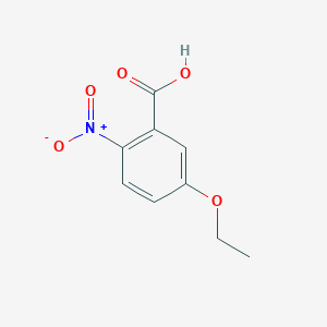 molecular formula C9H9NO5 B2445134 5-Ethoxy-2-nitrobenzoic acid CAS No. 78361-06-5