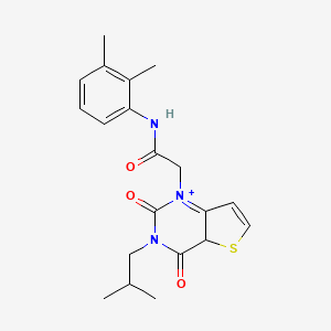 N-(2,3-dimethylphenyl)-2-[3-(2-methylpropyl)-2,4-dioxo-1H,2H,3H,4H-thieno[3,2-d]pyrimidin-1-yl]acetamide