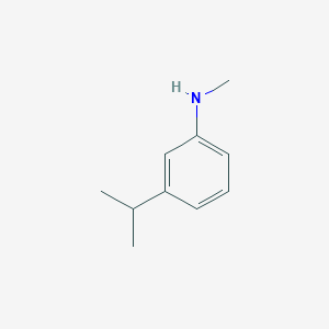 molecular formula C10H15N B2445239 N-methyl-3-(propan-2-yl)aniline CAS No. 117802-45-6