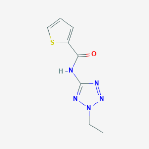 molecular formula C8H9N5OS B244538 N-(2-ethyl-2H-tetraazol-5-yl)-2-thiophenecarboxamide 