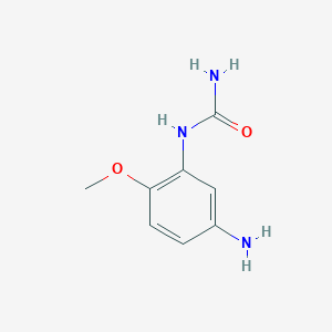 molecular formula C8H11N3O2 B2445537 (5-Amino-2-methoxyphenyl)urea CAS No. 926205-18-7