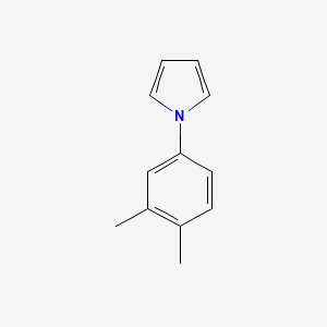 molecular formula C12H13N B2445550 1-(3,4-dimethylphenyl)-1H-pyrrole CAS No. 383137-51-7