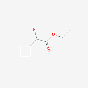 Ethyl 2-cyclobutyl-2-fluoroacetate