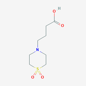 4-(1,1-Dioxidothiomorpholino)butanoic acid