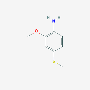 2-Methoxy-4-(methylsulfanyl)aniline