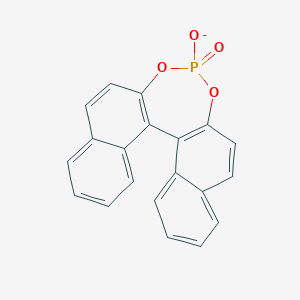 13-Oxido-12,14-dioxa-13lambda5-phosphapentacyclo[13.8.0.02,11.03,8.018,23]tricosa-1(15),2(11),3,5,7,9,16,18,20,22-decaene 13-oxide