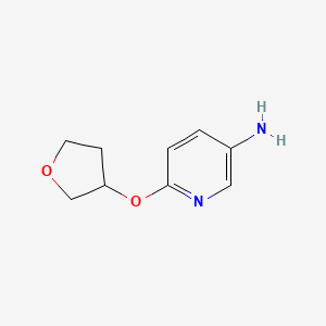 3-Amino-6-(tetrahydrofuran-3-yloxy)pyridine