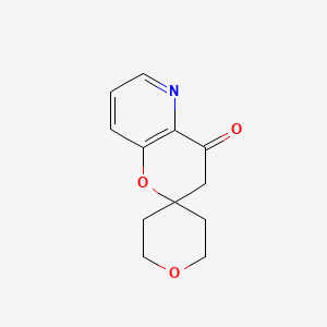 spiro[3H-pyrano[3,2-b]pyridine-2,4'-oxane]-4-one