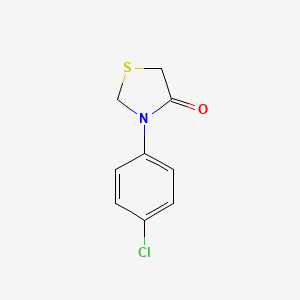 3-(4-Chlorophenyl)-1,3-thiazolidin-4-one