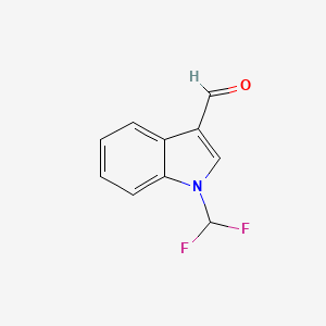 1-(Difluoromethyl)-1H-indole-3-carbaldehyde