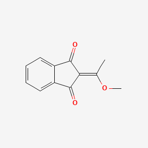 2-(Methoxyethylidene)indane-1,3-dione