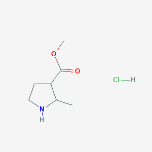 Methyl 2-methylpyrrolidine-3-carboxylate hydrochloride