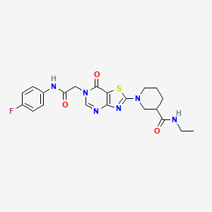 2-methyl-N-[2-(methylthio)-1,3-benzothiazol-6-yl]benzenesulfonamide