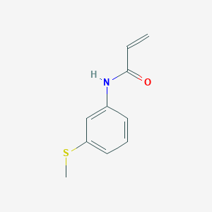 N-[3-(methylsulfanyl)phenyl]prop-2-enamide