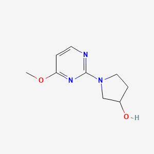 1-(4-Methoxypyrimidin-2-yl)pyrrolidin-3-ol