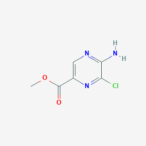 B2445860 Methyl 5-amino-6-chloropyrazine-2-carboxylate CAS No. 1378678-66-0