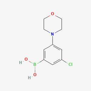 3-Chloro-5-morpholinophenylboronic acid