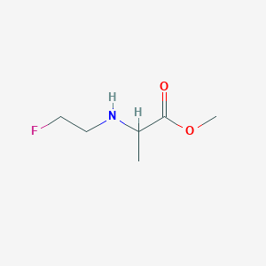 Methyl 2-((2-fluoroethyl)amino)propanoate