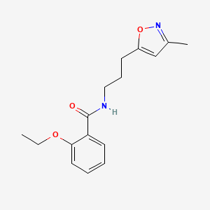 2-ethoxy-N-(3-(3-methylisoxazol-5-yl)propyl)benzamide