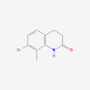 7-Bromo-8-methyl-3,4-dihydroquinolin-2(1H)-one