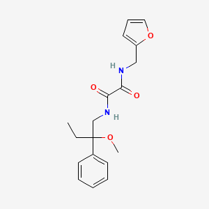 N1-(furan-2-ylmethyl)-N2-(2-methoxy-2-phenylbutyl)oxalamide