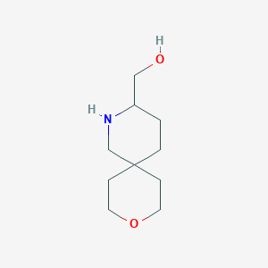 {9-Oxa-2-azaspiro[5.5]undecan-3-yl}methanol
