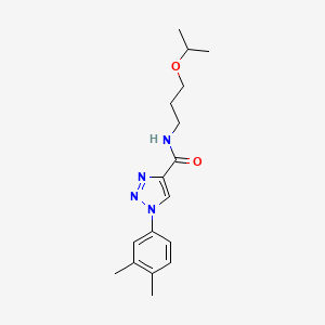 3-(4-morpholin-4-ylphenyl)-N-propyl-1,2,4-oxadiazole-5-carboxamide