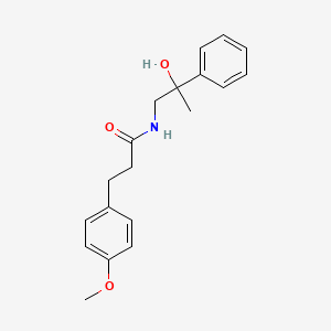 N-(2-hydroxy-2-phenylpropyl)-3-(4-methoxyphenyl)propanamide