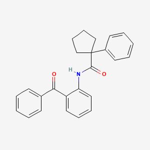 N-(2-(Phenylcarbonyl)phenyl)(phenylcyclopentyl)formamide