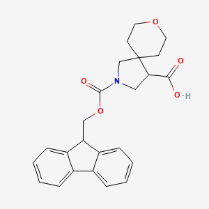 2-{[(9H-fluoren-9-yl)methoxy]carbonyl}-8-oxa-2-azaspiro[4.5]decane-4-carboxylic acid