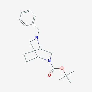 Tert-butyl 5-benzyl-2,5-diazabicyclo[2.2.2]octane-2-carboxylate