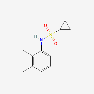 molecular formula C11H15NO2S B2446339 N-(2,3-dimethylphenyl)cyclopropanesulfonamide CAS No. 1207053-85-7