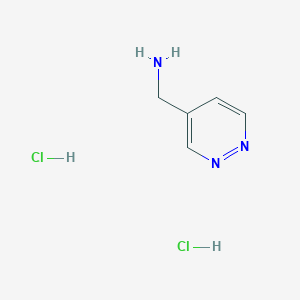 B2446493 Pyridazin-4-ylmethanamine dihydrochloride CAS No. 1028615-75-9; 519020-42-9