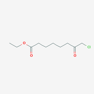 molecular formula C10H17ClO3 B2446653 Ethyl 8-chloro-7-oxooctanoate CAS No. 57956-78-2