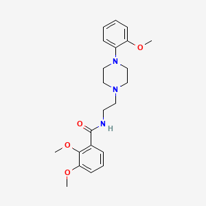 1-(2-Methoxyphenyl)-4[2-(2,3-dimethoxybenzoyl)aminoethyl]piperazine