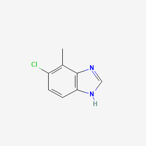 molecular formula C8H7ClN2 B2446899 5-Chloro-4-methylbenzimidazole CAS No. 1360938-85-7