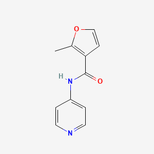 2-methyl-N-(pyridin-4-yl)furan-3-carboxamide