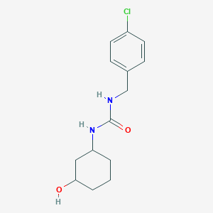 1-(4-Chlorobenzyl)-3-(3-hydroxycyclohexyl)urea